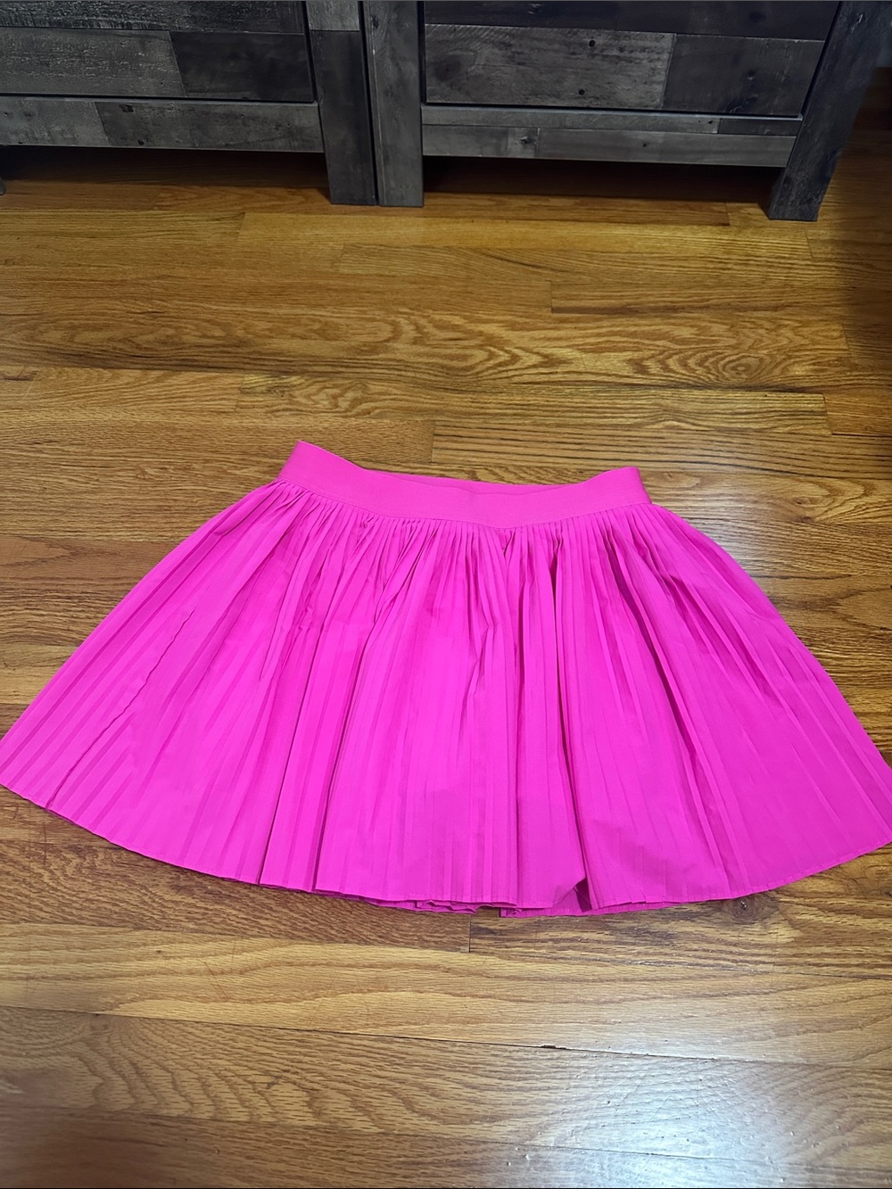 GAP Bright Pink Pleated Skater Skirt